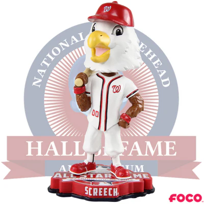 2018 MLB All-Star Game Washington Nationals Mascot Bobblehead
