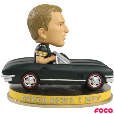 Bart Starr Green Bay Packers Bobbleheads - Image 8