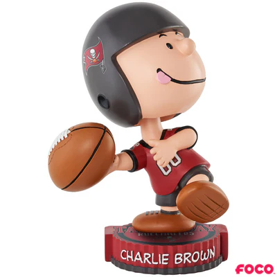 Charlie Brown Peanuts Bighead NFL Bobbleheads - Image 31
