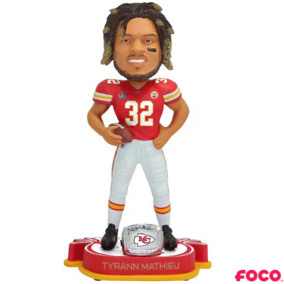 Kansas City Chiefs Super Bowl LIV 54 Champions Bobbleheads - Image 15