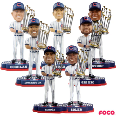 Chicago Cubs 2016 World Series Champions Additional Player Bobbleheads - Image 9
