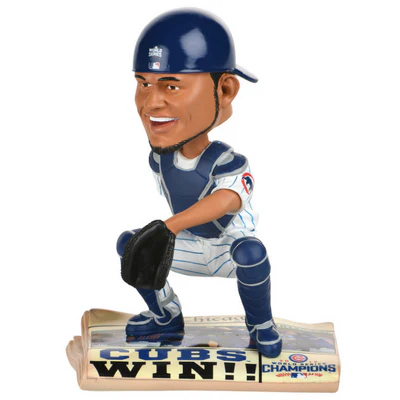 Chicago Cubs 2016 World Series Newspaper Bobbleheads - Image 21