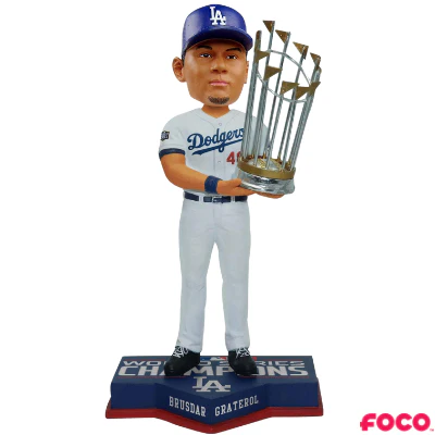 Los Angeles Dodgers 2020 World Series Champions Bobbleheads - Image 3