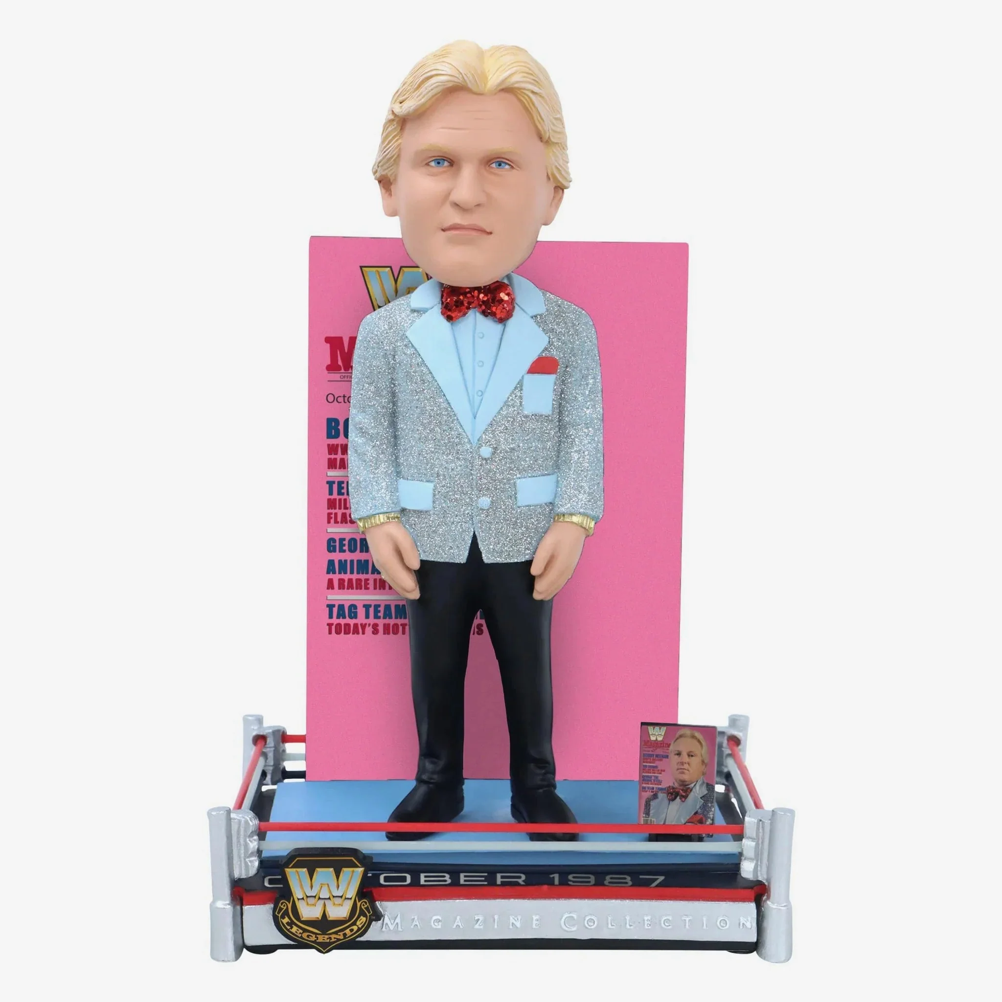 Bobby The Brain Heenan WWE Magazine Cover WWE Bobblehead