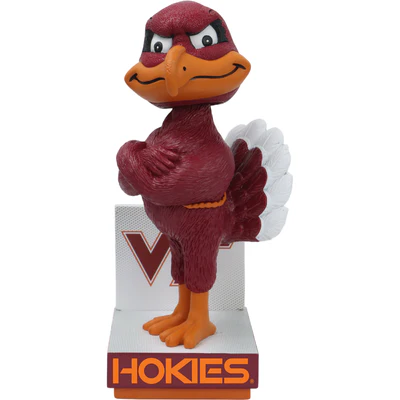 HokieBird Virginia Tech Hokies Mascot Bobblehead - Image 2