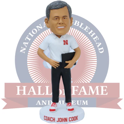 John Cook Nebraska Cornhuskers Coach Bobblehead