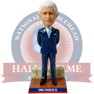 King Charles III Bobblehead