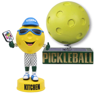 Pickleball Bobbleheads Featuring Kitchen and Pickleball - Image 4