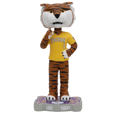 Mike the Tiger LSU Tigers 2023 Men's College World Series National Champions Bobblehead - Image 2