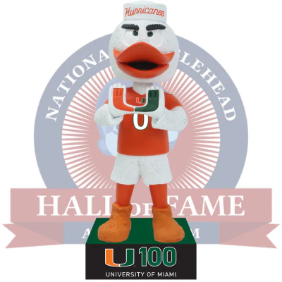 University of Miami Centennial Bobblehead