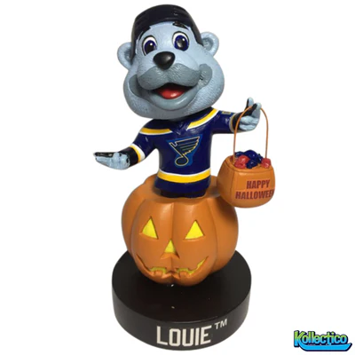 NHL Holiday Mascot Bobbleheads - Image 31