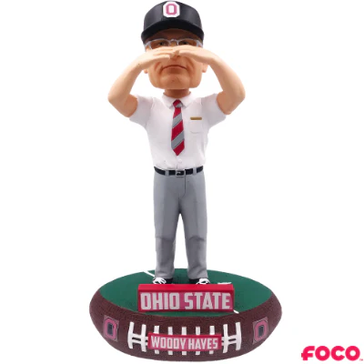 Ohio State Buckeyes O-H-I-O Baller Bobbleheads - Image 3