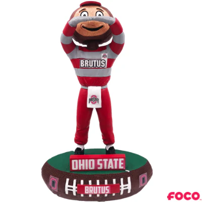 Ohio State Buckeyes O-H-I-O Baller Bobbleheads - Image 7