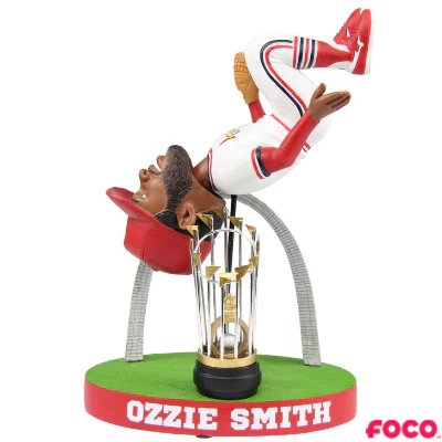 Ozzie Smith St. Louis Cardinals The Flip Bobbleheads - Image 2