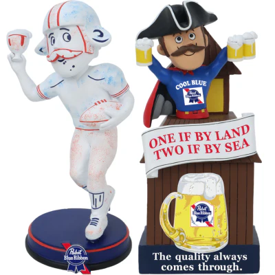 Pabst Blue Ribbon Bobbleheads - Image 4