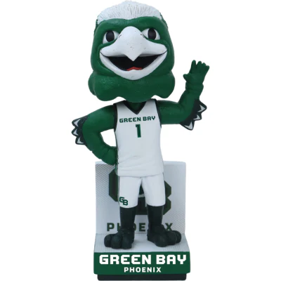 Phlash the Phoenix Green Bay Phoenix Mascot Bobblehead - Image 2