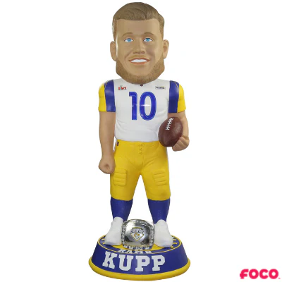 Los Angeles Rams Super Bowl LVI 56 Champions Bobbleheads - Image 25