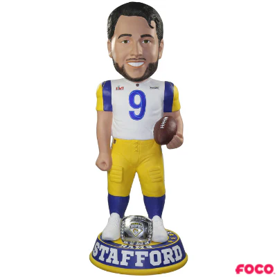 Los Angeles Rams Super Bowl LVI 56 Champions Bobbleheads - Image 27