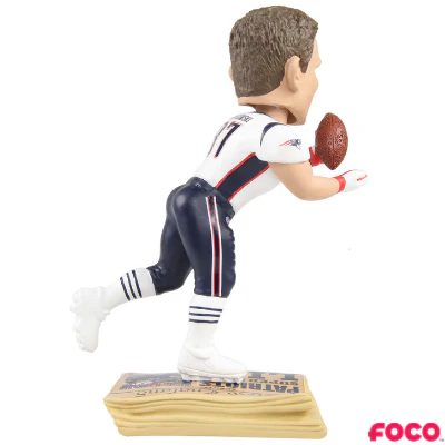 Rob Gronkowski New England Patriots Iconic Moment Bobblehead - Image 2