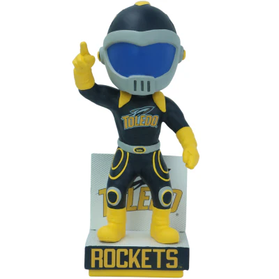 Rocky the Rocket Toledo Rockets Mascot Bobblehead (Presale) - Image 2