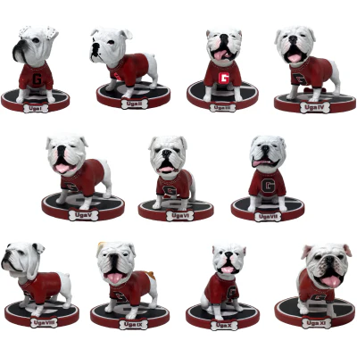 Uga Georgia Bulldogs Live Bulldog Bobbleheads - Image 13