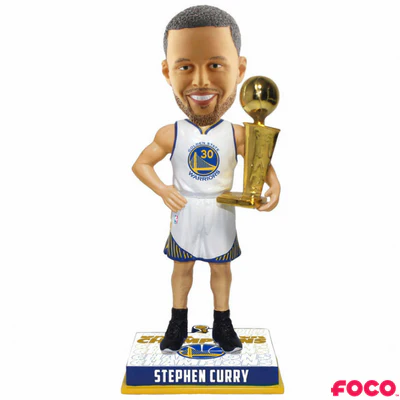 Golden State Warriors 2018 NBA Champions Bobbleheads - Image 14