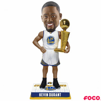 Golden State Warriors 2018 NBA Champions Bobbleheads - Image 6