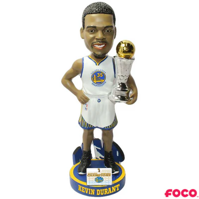 Golden State Warriors 2018 NBA Champions Bobbleheads - Image 7