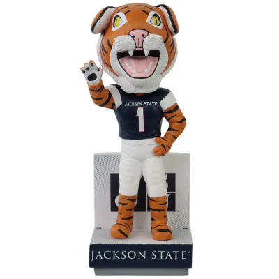 Wavee Dave Jackson State Tigers Mascot Bobbleheads - Image 2