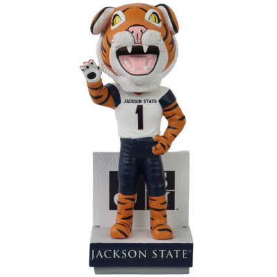 Wavee Dave Jackson State Tigers Mascot Bobbleheads - Image 3