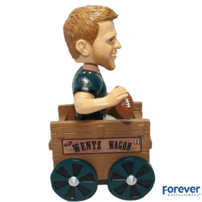 Carson Wentz Philadelphia Eagles Wentz Wagon Bobblehead - Image 2