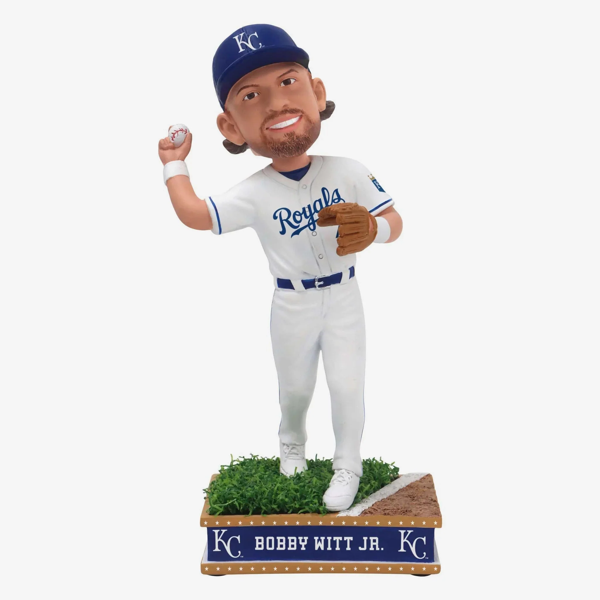 Bobby Witt Jr. Kansas City Royals Field Star MLB Bobblehead
